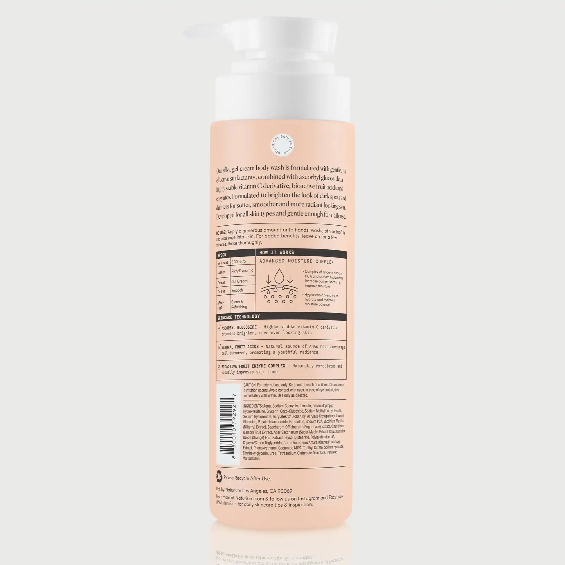 the-brightener-vitamin-c-brightening-body-wash-k4 NATR-The-Brightener-Body-Wash_back.webp